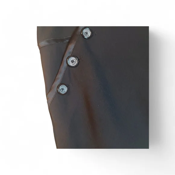 Alice Temperley Elegant Black Women's MINI Skirt Size (5) - Picture 3 of 4